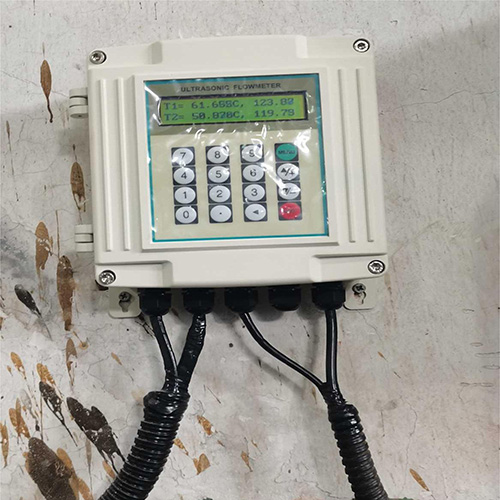 陕西师范大学换热站超声波热量表安装现场